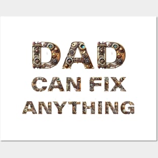 DAD CAN FIX ANYTHING. Posters and Art